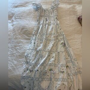 Hill House White Floral Nap Dress